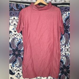 COS vegan silk shirt dress